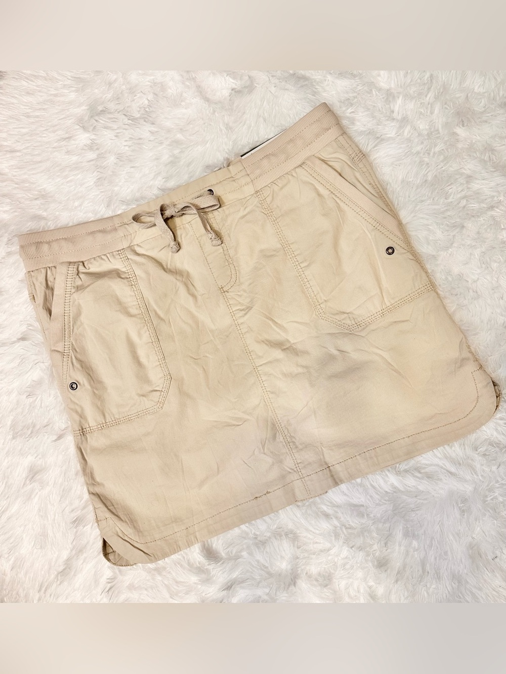 NWT NATURAL REFLECTIONS Khaki Skort